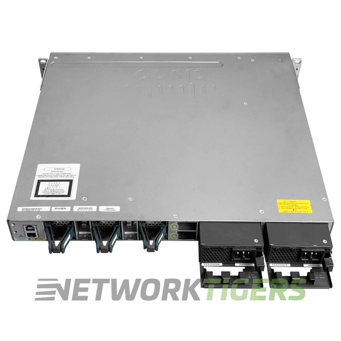 NEW Cisco WS-C3850-48F-L 48x 1GB PoE+ RJ45 1x Free Module Slot Switch