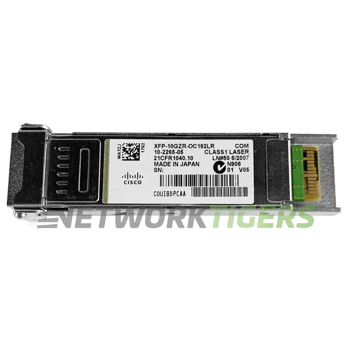 NEW Cisco XFP-10GZR-OC192LR 10GB BASE-ZR OC-192/STM-64 lR-2 XFP Transceiver