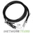 NEW Dell 470-AAXG 3m QSFP+ to 4x 10GB SFP+ NVP13 Direct Attach Breakout Cable