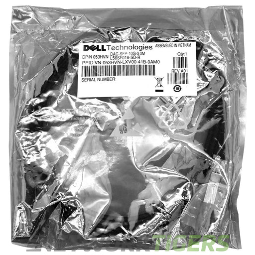 NEW Dell DAC-SFP-10G-3M 053HVN 3m 10GB SFP+ Direct Attach Copper Cable