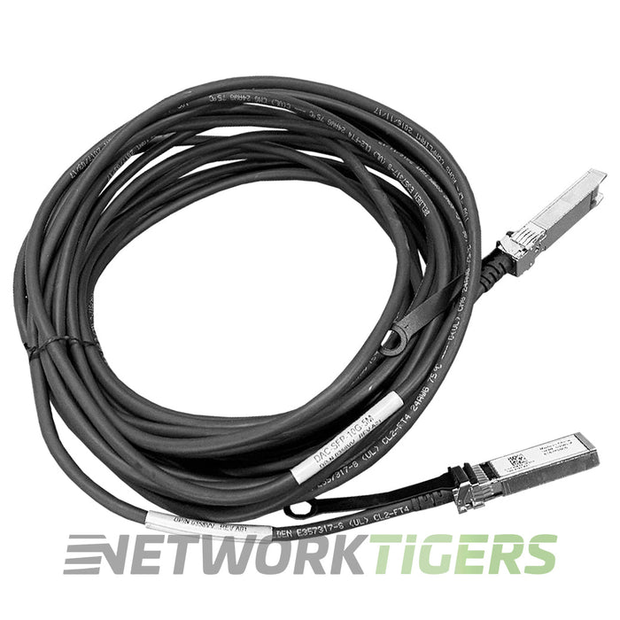 NEW Dell DAC-SFP-10G-5M 5m 10GB SFP+ Direct Attach Copper Cable