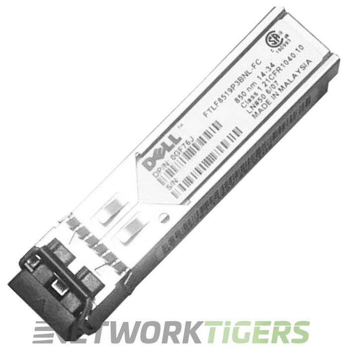 NEW Dell GP-SFP2-1S GF76J 1GB BASE-SR 850nm Short Reach GF76J SFP Transceiver