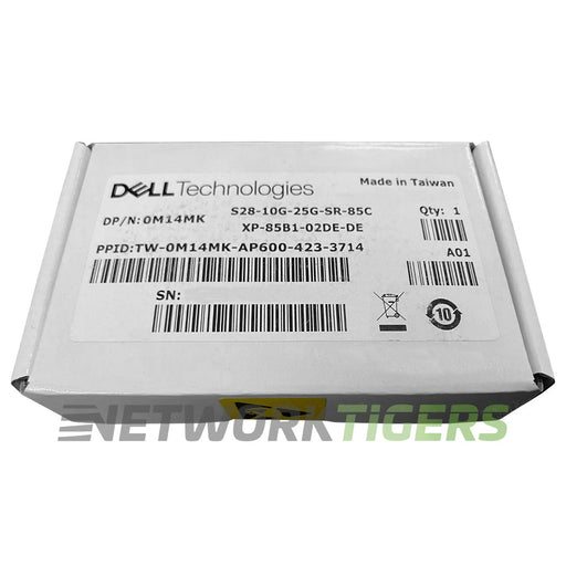 NEW Dell M14MK SFP28-10G-25G-SR-85C 10/25GbE Dual Rate BASE-SR SFP28 Transceiver