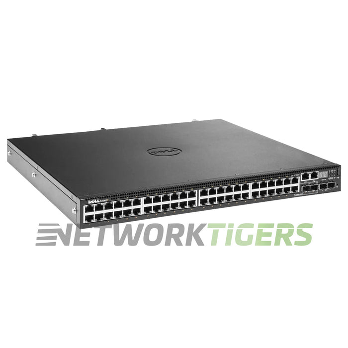 NEW Dell N3048P 32x 1GB PoE+ RJ45 12x 1GB PoE RJ45 2x 10GB SFP+ Switch