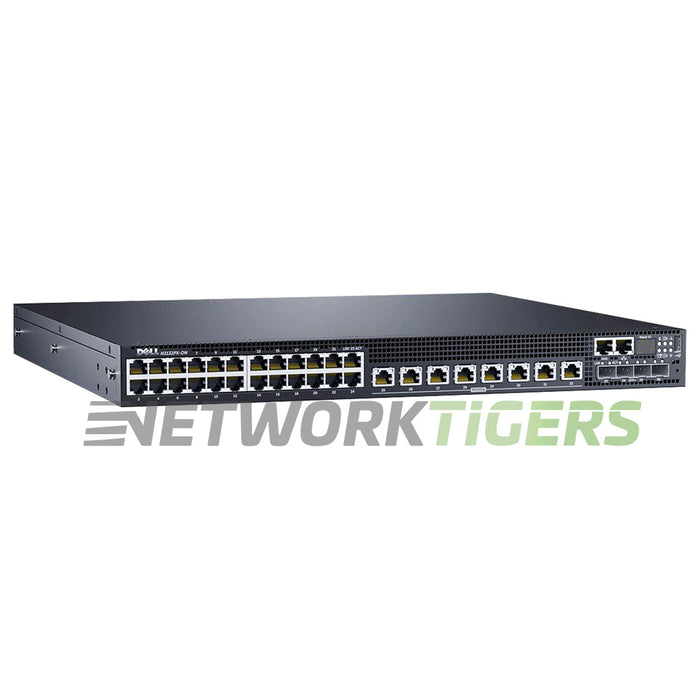 NEW Dell N3132PX-ON 24x 1GB PoE RJ45 8x 5GB RJ45 4x 10GB SFP+ Switch