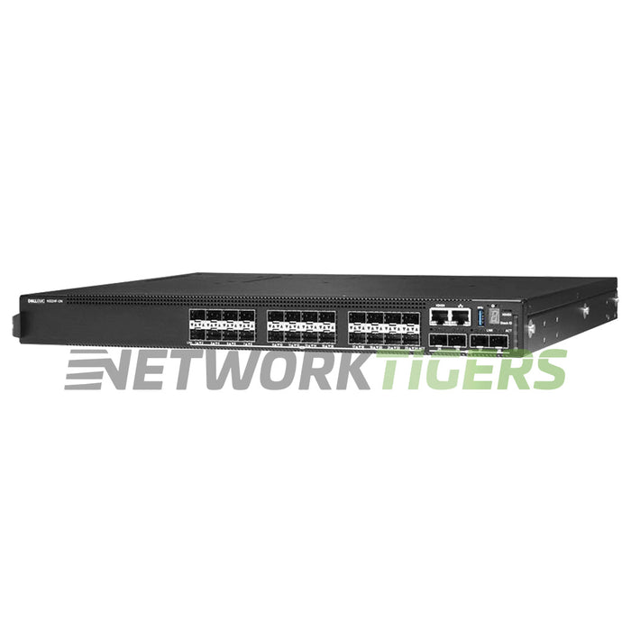 NEW Dell N3224F-ON EMC 24x 1GB SFP 4x 10GB SFP+ 2x QSFP28 F-B Air OS6 Switch