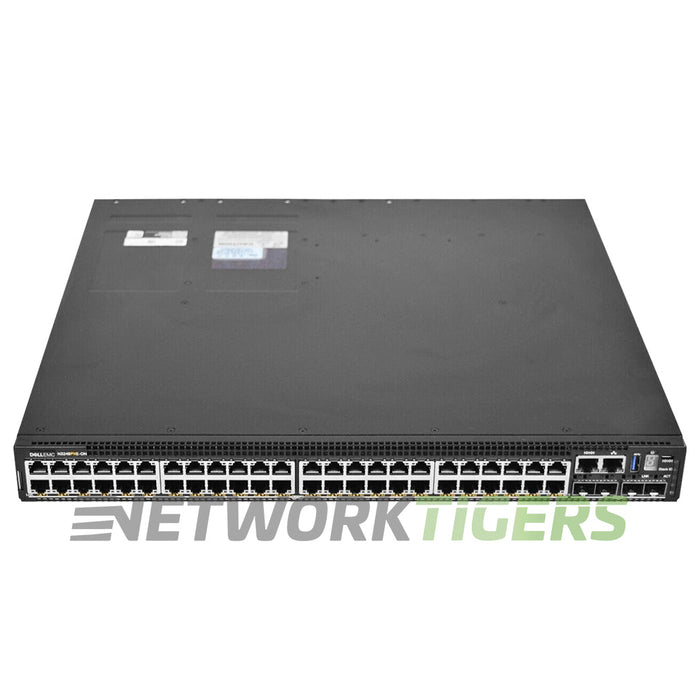 NEW Dell N3248PXE-ON 48x 10GB PoE Copper 4x SFP28 2x QSFP28 F-B Air OS6 Switch