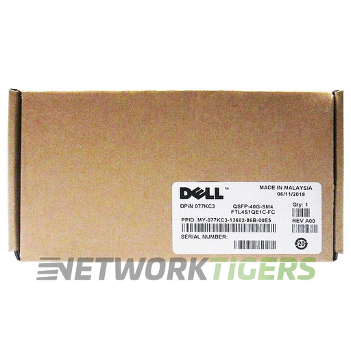 NEW Dell QSFP-40G-SM4 77KC3 40GB BASE-SR4 850nm MMF QSFP+ Transceiver