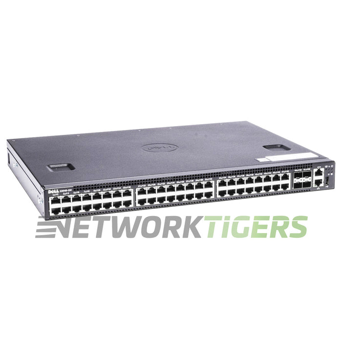 NEW Dell S3048-ON-RA 48x 1GB RJ45 4x 10GB SFP+ B-F Air 210-AEDP Switch