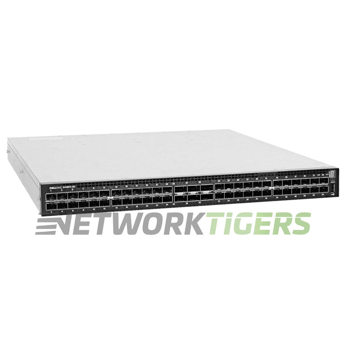 NEW Dell S4148FE-ON-RA 48x 10GB SFP+ 2x 40GB QSFP+ 4x QSFP28 B-F No OS10 Switch