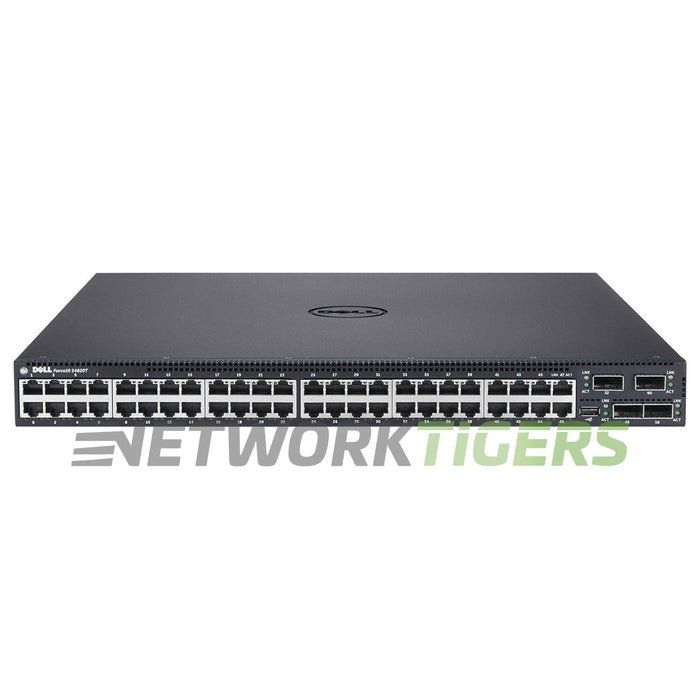 NEW Dell S4820T-RA 48x 10GB Copper 4x 40GB QSFP+ Back-to-Front Airflow Switch