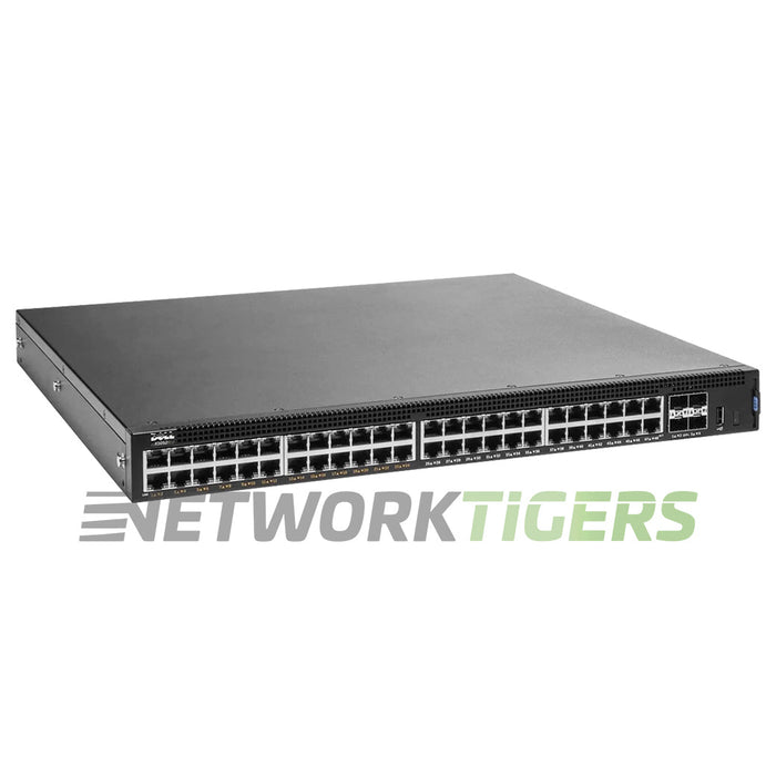 NEW Dell X1052P X-Series 48x 1GB (24x PoE+) RJ-45 4x 10GB SFP+ Switch