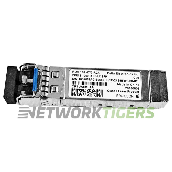 NEW Ericsson RDH 102 47/2 R2A 1GB BASE-LX CE9 SFP Transceiver