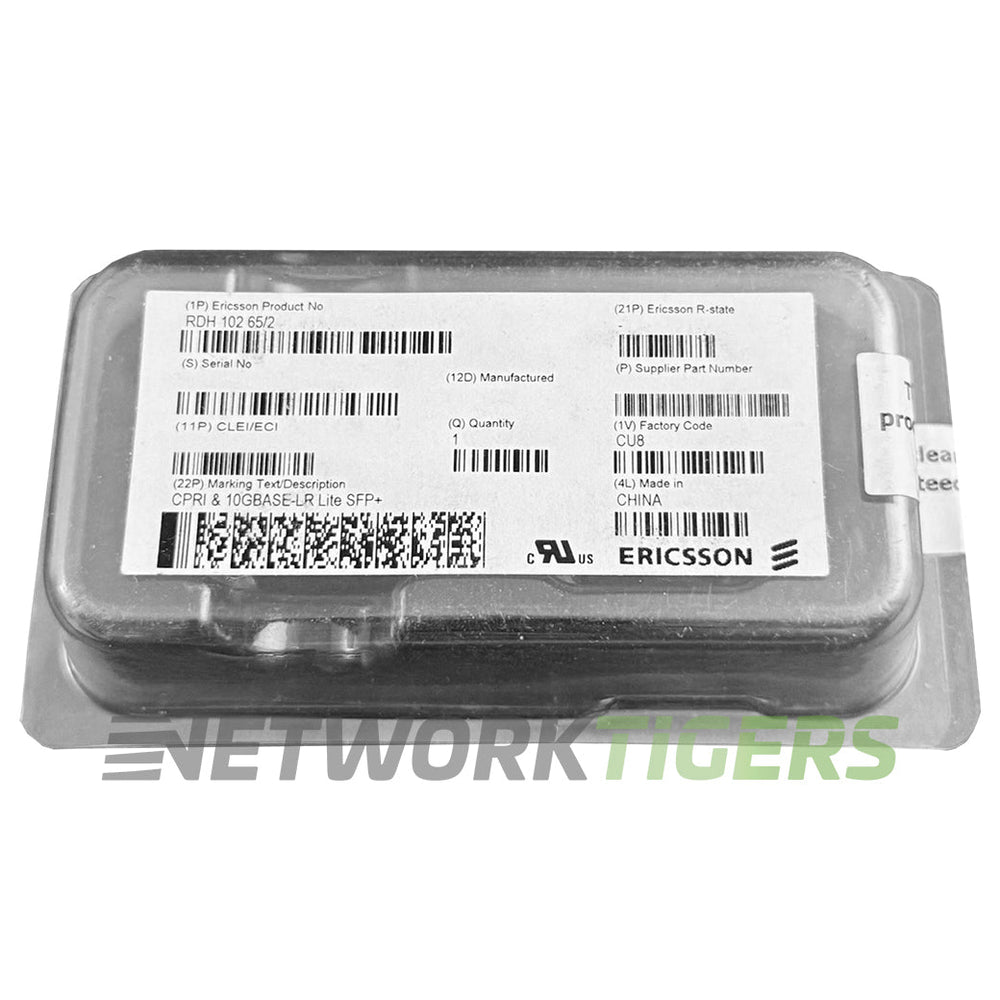 NEW Ericsson RDH10265/2 10GB BASE-LR 1310nm FTLX1370W4BTL-E7 SFP+ Transceiver
