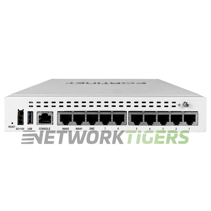 NEW Fortinet FG-60E FortiGate 60E Series 3 Gbps 10x 1GB RJ-45 Firewall UNCLAIMED