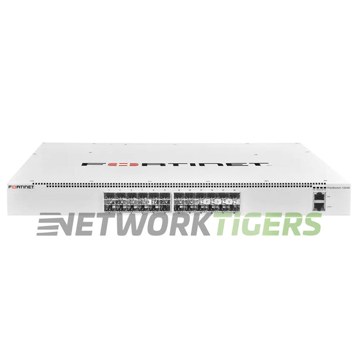 NEW Fortinet FS-1024D 1000 Series 24x 10GB SFP+ F-B Local Management Only Switch