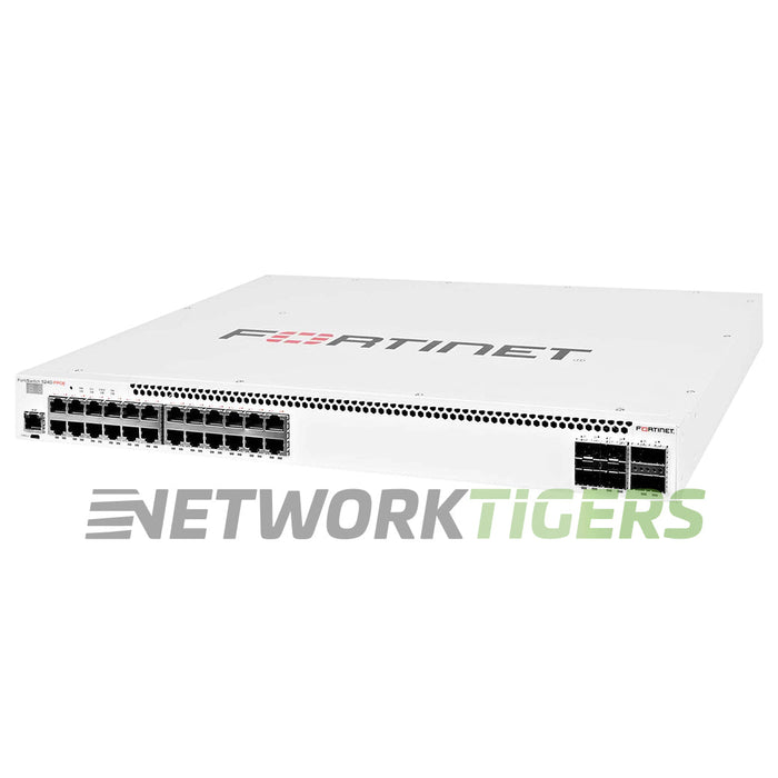 NEW Fortinet FS-524D 24x 1GB RJ45 4x SFP+ 2x QSFP+ Registrable /Unclaimed Switch