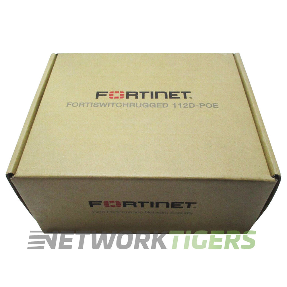 NEW Fortinet FSR-112D-POE FortiSwitch 8x 1GB RJ45 Local Management Only Switch