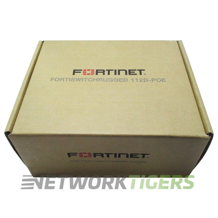 NEW Fortinet FSR-112D-POE FortiSwitch 8x 1GB RJ45 Local Management Only Switch