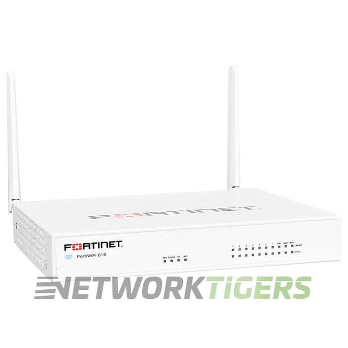 NEW Fortinet FWF-61E Wireless FortiWiFi 61E 3 Gbps 10x 1GB RJ45 Firewall