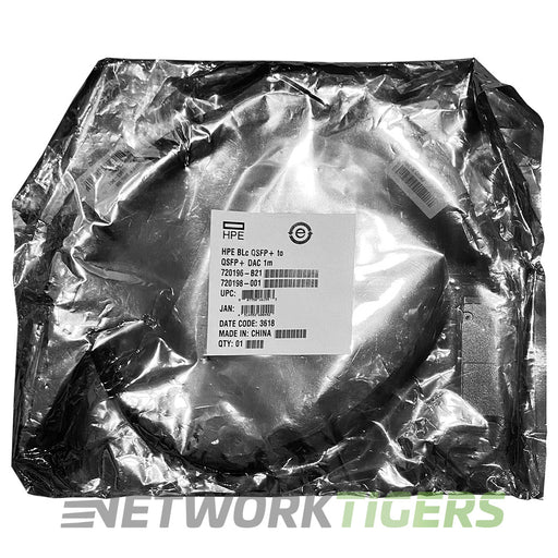 NEW HPE 720196-B21 1m 40GB QSFP+ Direct Attach Copper Cable