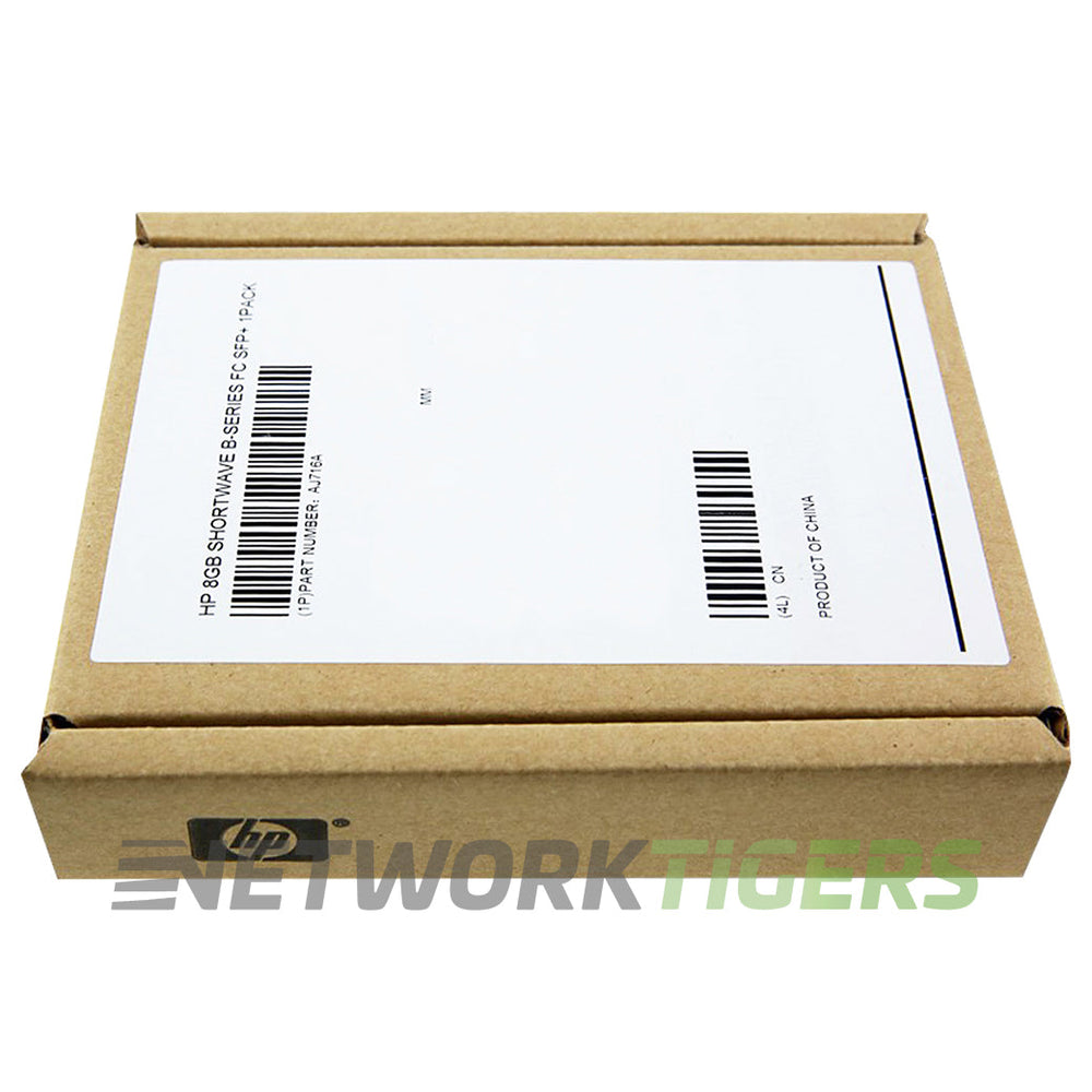NEW HPE AJ716A 8GB Fibre Channel LC MMF SFP+ Transceiver