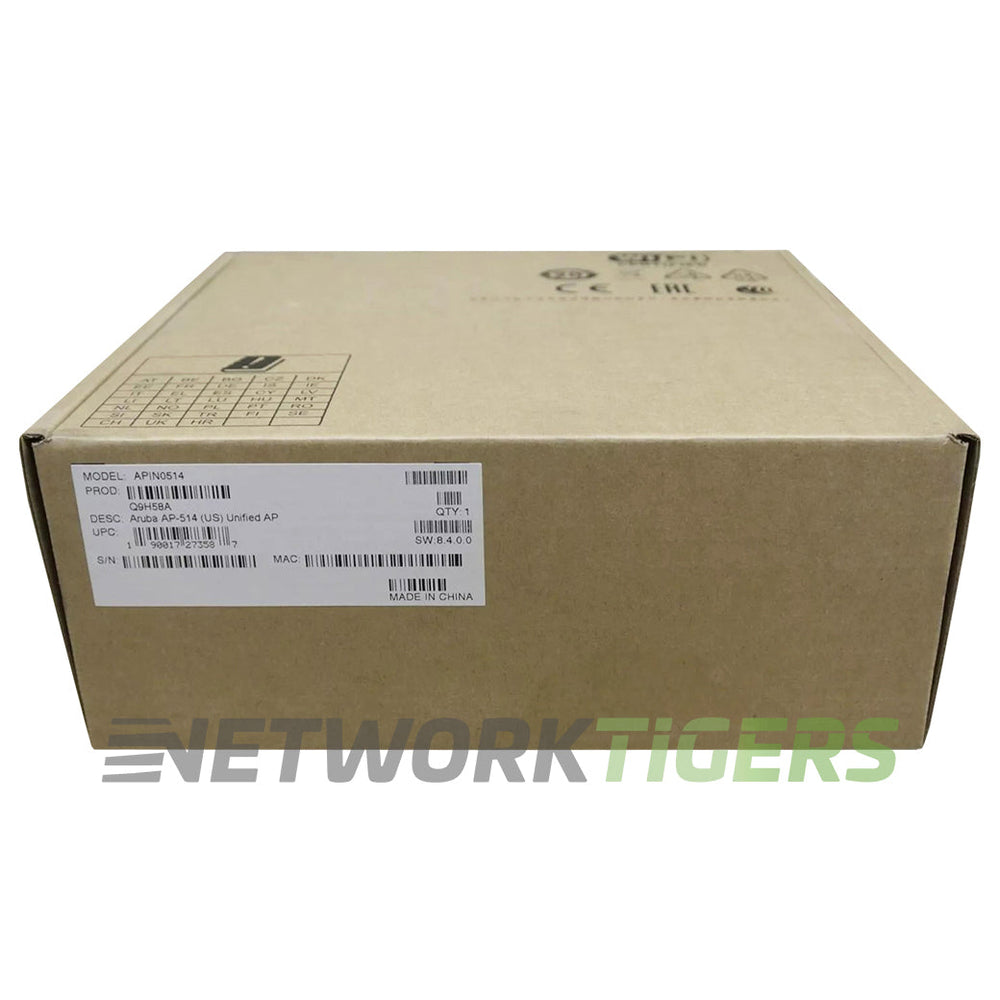 NEW HPE Aruba AP-514 Q9H58A WiFi 6 802.11ax External Antenna Wireless AP