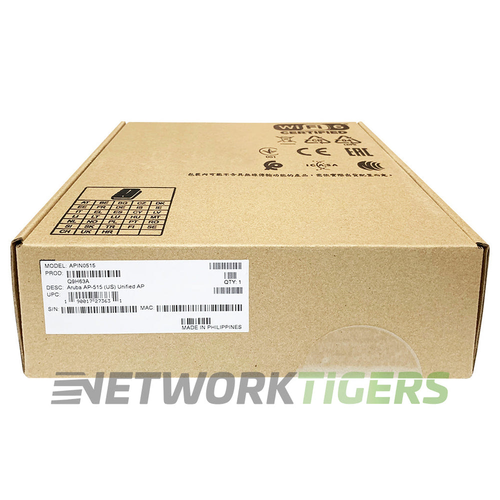 NEW HPE Aruba AP-515 Q9H63A Wi-Fi 6 802.11ax Internal Antenna Wireless AP