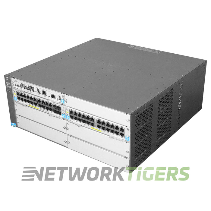 NEW HPE Aruba JL003A 44x 1GB PoE+ RJ-45 4x 10GB SFP+ 4x Free Mod Slot Switch