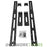 NEW HPE Aruba JL483C CX 8325 Series 4-Post Switch Rack Mount Kit