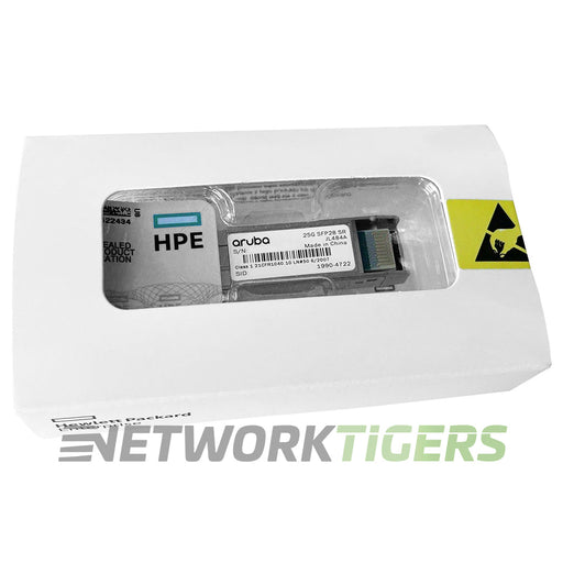 NEW HPE Aruba JL484A 25GB BASE-SR LC MMF Optical SFP28 Transceiver