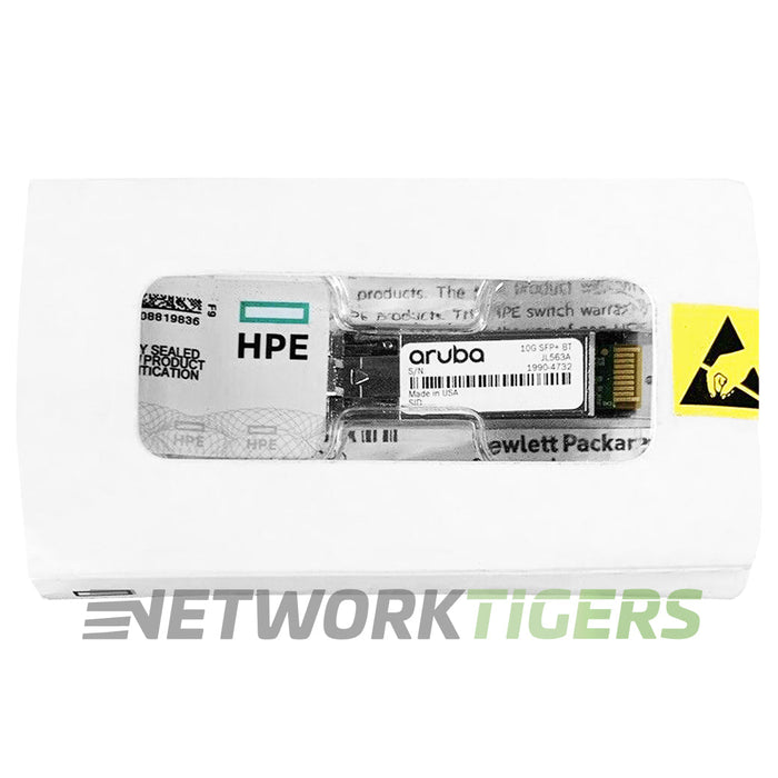 NEW HPE Aruba JL563A 10GB BASE-T Cat6A Optical SFP+ Transceiver
