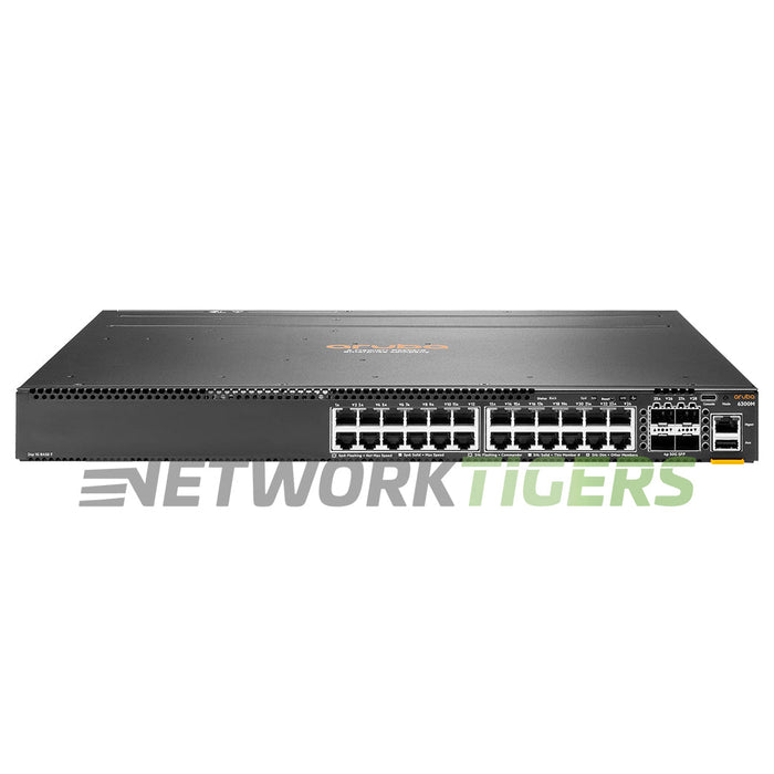 NEW HPE Aruba JL668A CX 6300 Series 24x 1GB RJ45 4x 50GB SFP56 Switch