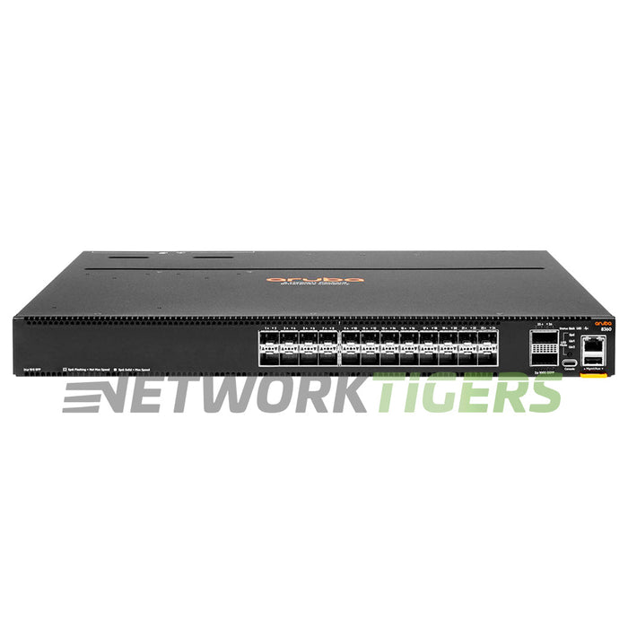 NEW HPE Aruba JL710A CX 8360 Series 8360-24XF2C Front-to-Back Air Switch Bundle