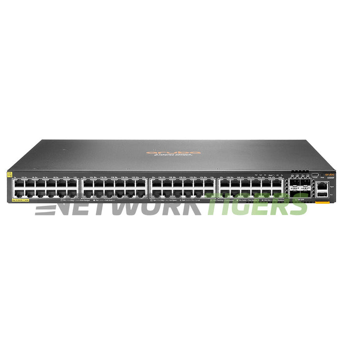 NEW HPE Aruba JL728B 48x 1GB Class 4 PoE RJ-45 4x 10GB SFP+ Switch