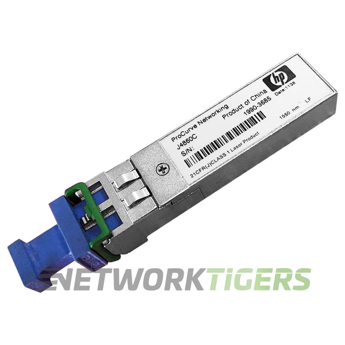 NEW HPE J4860C X121 1GB BASE-LH 1550nm SMF SFP Transceiver