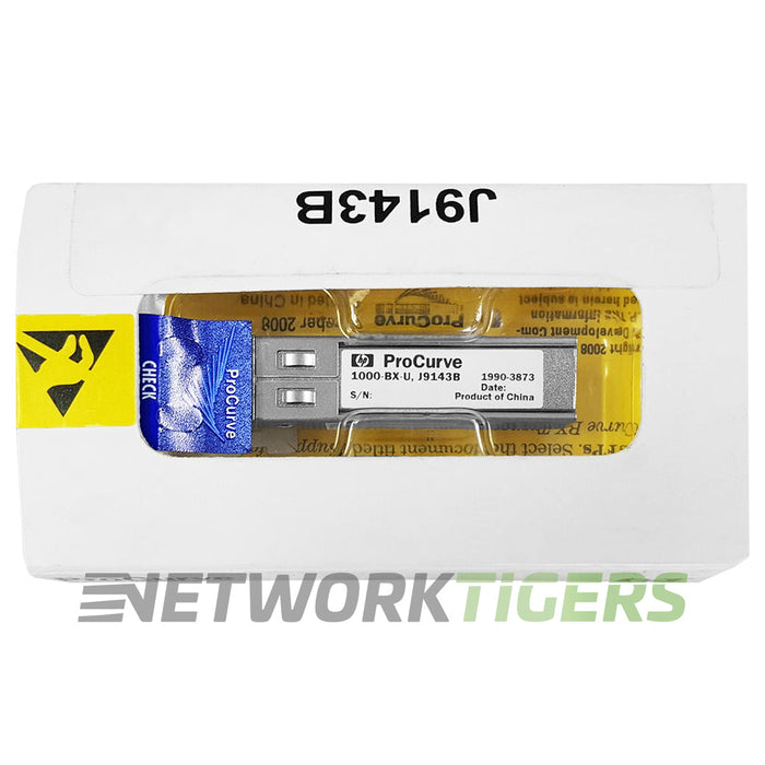 NEW HPE J9143B 1GB BASE-BX-U 1310nm/1490nm SMF LC SFP Transceiver