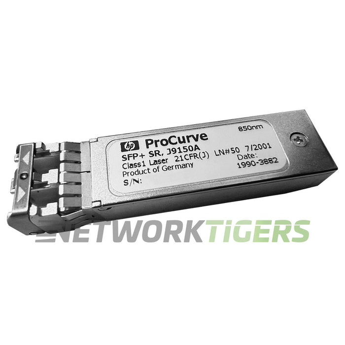 NEW HPE J9150A 10GB BASE-SR LC 850nm Short Reach LC MMF SFP+ Transceiver