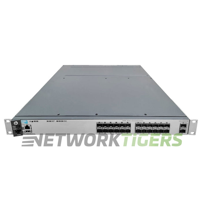 NEW HPE J9584A 3800 Series 3800-24SFP-2SFP+ 24x 1GB SFP 2x 10GB SFP+ Switch