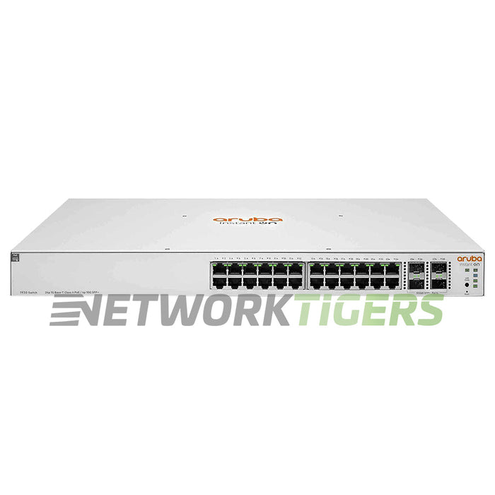 NEW HPE JL684B Aruba Instant On 1930 24x 1GB PoE+ RJ45 4x 10GB SFP+ Switch