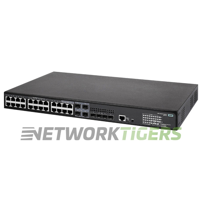 NEW HPE JL827A FlexNetwork 5140 EI Series 24x 1GB PoE+ RJ45 4x 10GB SFP+ Switch