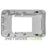 NEW HPE JY686A Aruba 303H Series Single-Gang Wall Mount Kit for WAP