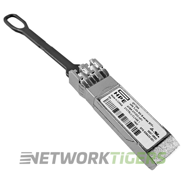 NEW HPE QK724A 16GB SW LC Fibre Channel SFP+ Transceiver