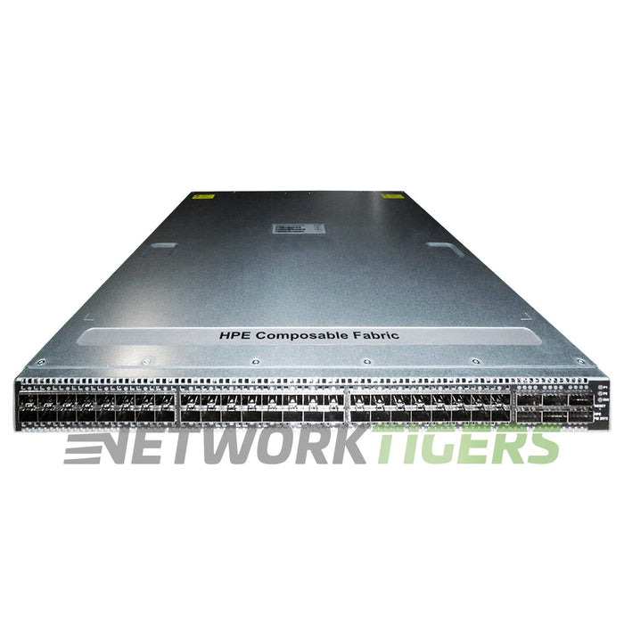 NEW HPE R0Y48A FM 2072 6x 40GB QSFP 48x 10GB SFP+ F-B Airflow Switch Fabric