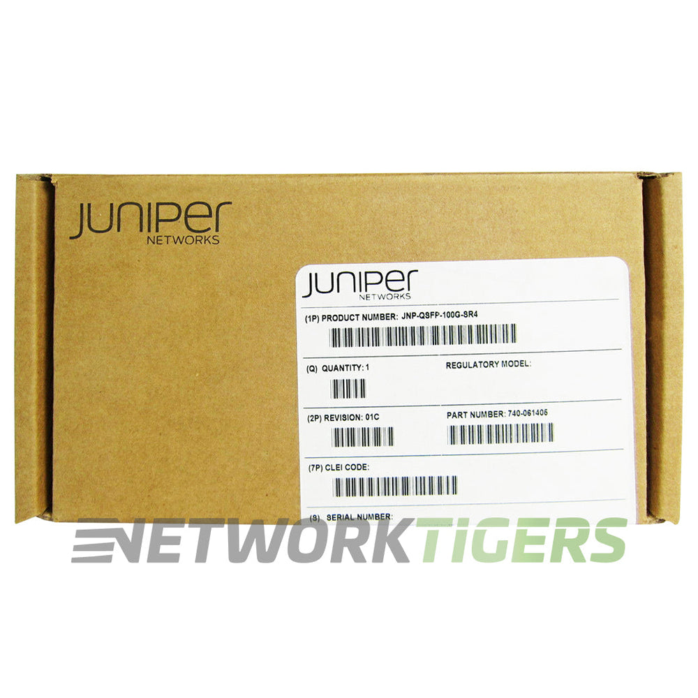 NEW Juniper EX-QSFP-100G-SR4 100GB BASE-SR4 850nm MMF QSFP28 Transceiver
