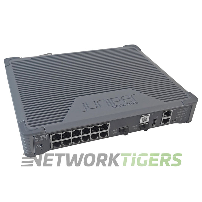 NEW Juniper EX2300-C-12P EX2300 Series 12x 1GB PoE+ RJ45 2x 10GB SFP+ Switch