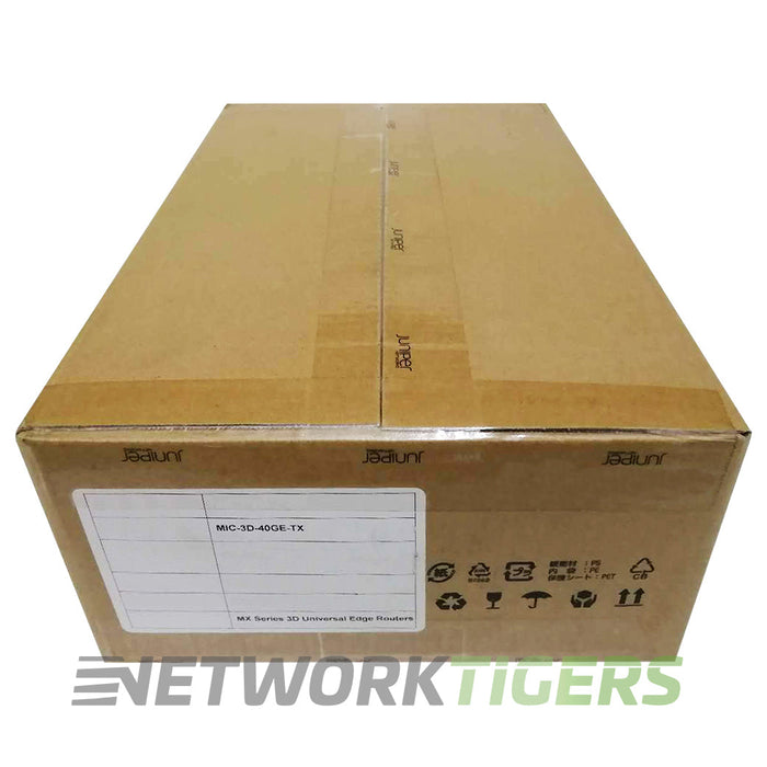 NEW Juniper MIC-3D-40GE-TX MX Series 40x 1GB RJ45 Router Module