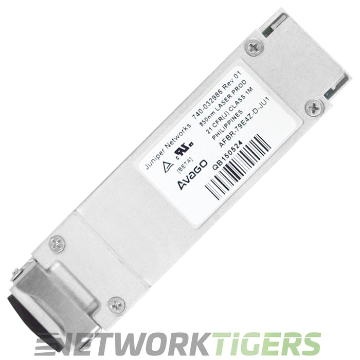 NEW Juniper QFX-QSFP-40G-SR4 40GB BASE-SR4 850nm MMF QSFP+ Transceiver