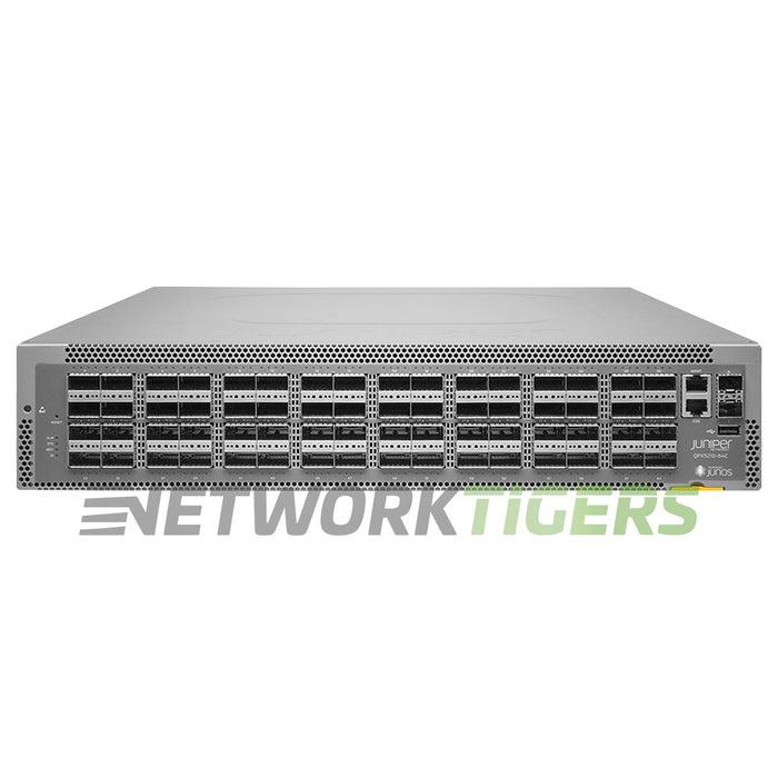 NEW Juniper QFX5210-64C-DC-AFI 64x 100GB QSFP28 B-F Airflow (DC) Switch