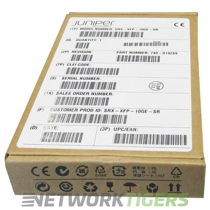NEW Juniper SRX-XFP-10GE-SR 10GB BASE-SR 850nm MMF LC XFP Transceiver